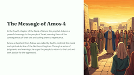 The Message of Amos 4