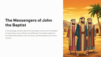 Luke 7:18-35 - The Messengers of John the Baptist