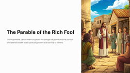 Luke 12:1-21 - The Parable of the Rich Fool