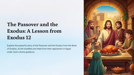 The Passover and the Exodus: A Lesson from Exodus 12