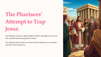 Matthew 22:15-33 -The Pharisees' Attempt to Trap Jesus