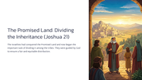 The Promised Land: Dividing the Inheritance (Joshua 21)