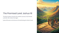 The Promised Land: Joshua 18