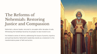 Nehemiah 5 - The Reforms of Nehemiah: Restoring Justice and Compassion