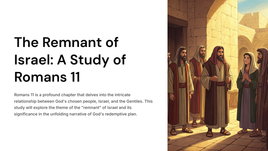 The Remnant of Israel: A Study of Romans 11