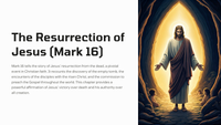 The Resurrection of Jesus (Mark 16)