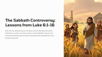 The Sabbath Controversy: Lessons from Luke 6:1-16