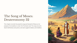 The Song of Moses: Deuteronomy 32