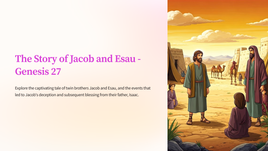 The Story of Jacob and Esau - Genesis 27