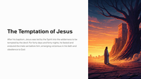 Luke 4:1-14 -The Temptation of Jesus