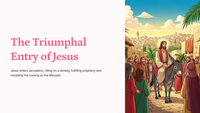 Matthew 21:1-22 -Triumphal Entry and Cleansing of the Temple