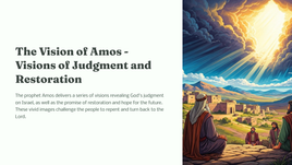 The Vision of Amos 7 - Visions of Judgment and Restoration