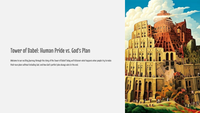 GFG Curriculum- Grade 3 -Term 1 – Week 4 - Tower of Babel – Human Pride vs God’s Plan