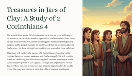 Treasures in Jars of Clay: A Study of 2 Corinthians 4