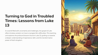 Luke 13:1-35  - Turning to God in Troubled Times: Lessons from Luke 13