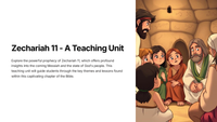 Zechariah 11 - A Teaching Unit