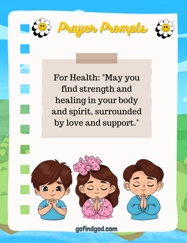 Gratitude Journal for Kids -  Gratitude Prayer Prompts