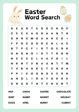 Easter Word Search