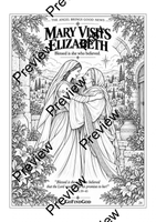 The Birth of Jesus — Christmas Coloring Collection 2026 (30 pages -Printable PDF)