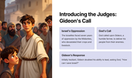 The Story of Gideon: Judges 7