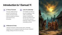 1 Samuel 11 - The Rise of Saul