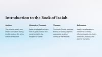 The Light of the World: Exploring Isaiah 9