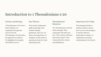 1 Thessalonians 2-20: Paul's Ministry