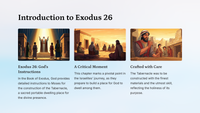 Exodus 26: A Tabernacle Design Revealed