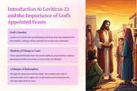 The Appointed Feasts of the Lord - A Study of Leviticus 23