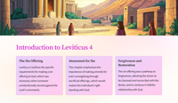 The Sin Offering: Leviticus 4