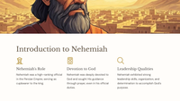 The Story of Nehemiah 1- Rebuilding the Walls of Jerusalem