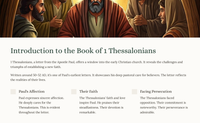 1 Thessalonians 1-10: A Timeless Message