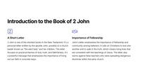 2 John - A Lesson in Faithfulness