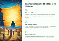 Nahum 1 -The Burden Against Nineveh