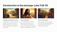 Luke 7:18-35 - The Messengers of John the Baptist