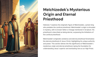 The Priesthood of Melchizedek (Hebrews 7)