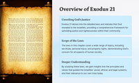 Exodus 21: Unveiling God's Justice