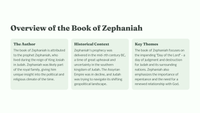 The Prophecy of Zephaniah 1: A Call to Repentance