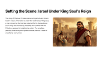 1 Samuel 25 - The Story of David, Nabal, and Abigail