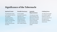 Exodus 25 - The Tabernacle and Its Furnishings