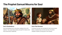 1 Samuel 16 -The Lord Rejects Saul and Anoints David