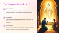 Leviticus 27: A Journey Through Consecration and Redemption