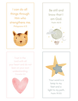 Bible Verse Coloring Cards - Set of 15
