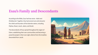 The Descendants of Esau: A Study of Genesis 36