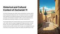 Zechariah 11 - A Teaching Unit