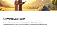 James 2:14-25  - Faith Without Works is Dead