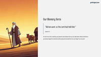 GFG Curriculum- Grade 1-Term 1 – Week 4 - Abraham, a Man of Faith
