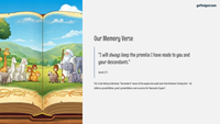 GFG Curriculum- Grade 1-Term 1 – Week 8 - God Confirms His Covenant