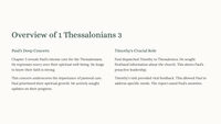 1 Thessalonians 3: Strengthening and Encouraging the Church