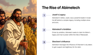 The Story of Abimelech (Judges 9)